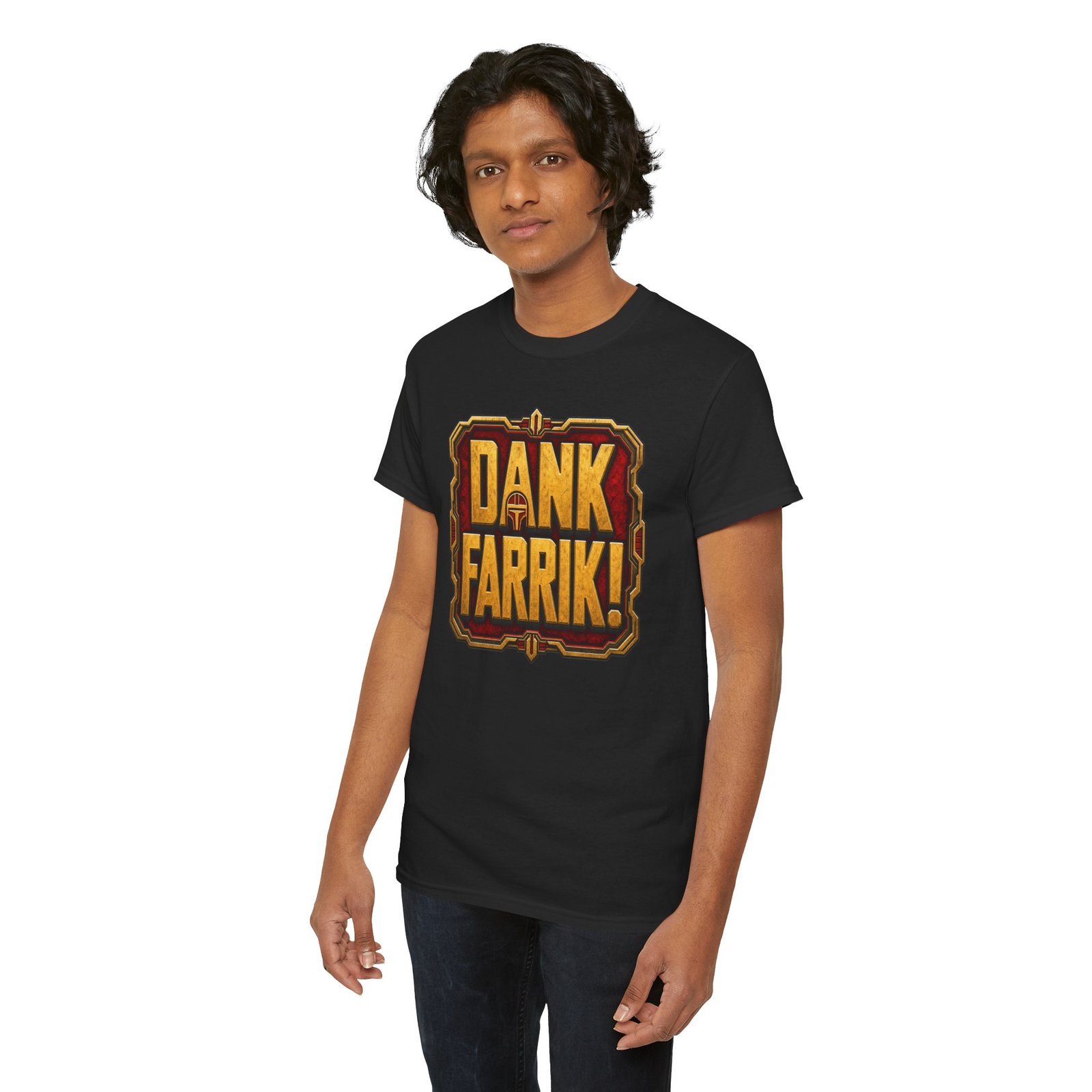 DANK FARRIK! – Unisex T-Shirt – Galactic Frustration, Mandalorian Style - Image 11