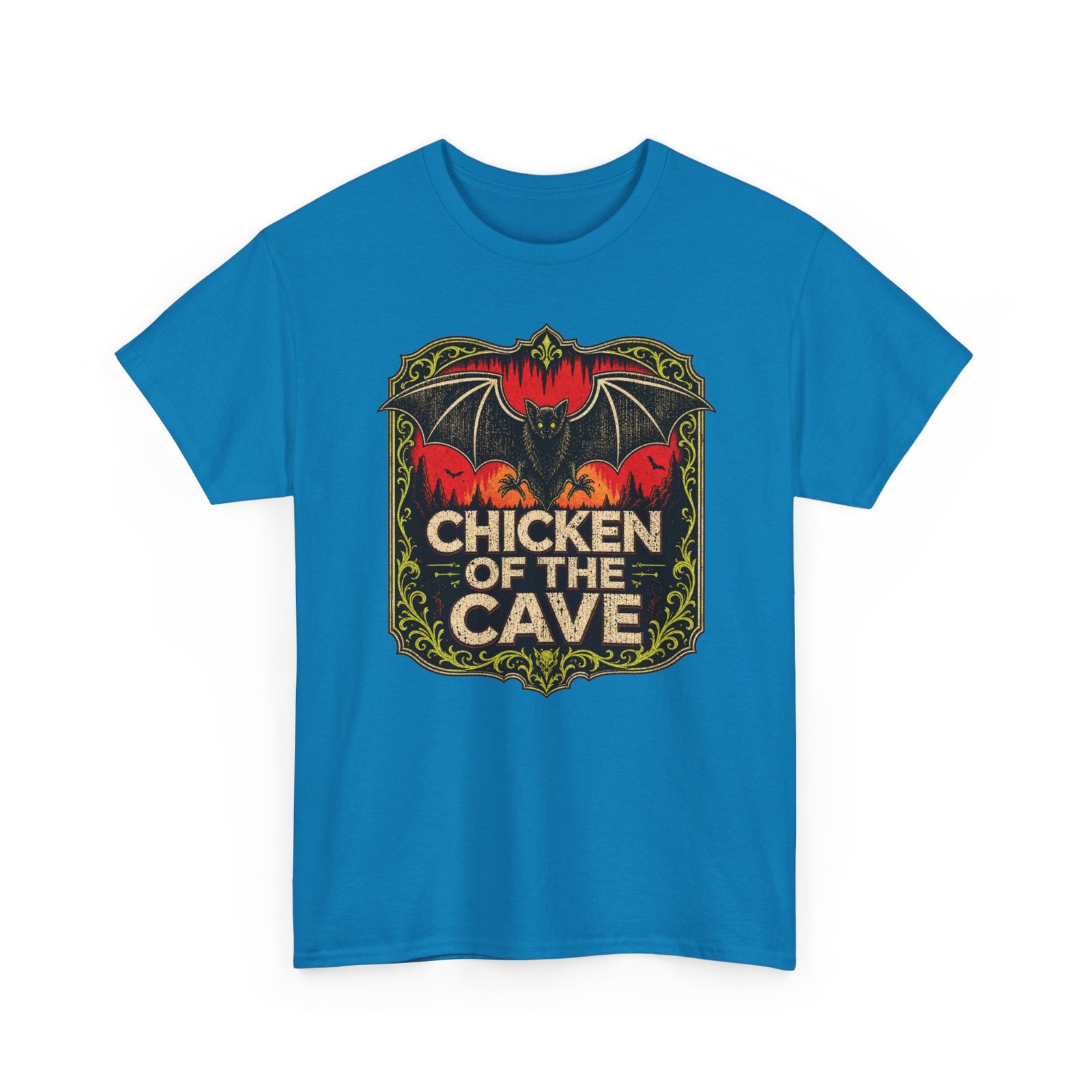 Chicken of the Cave – Unisex T-Shirt – Nature’s Original Night Chicken - Image 24