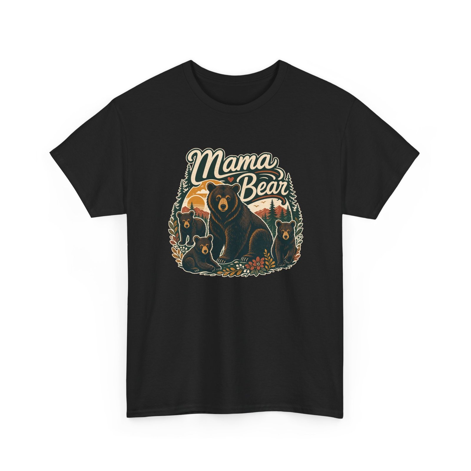 Mama Bear - Unisex T-Shirt – Fierce Love, Cozy Vibes - Image 16