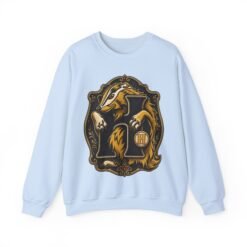 House of Badger – Unisex Sweatshirt – Cozy Wizarding School House Pride - Image 13