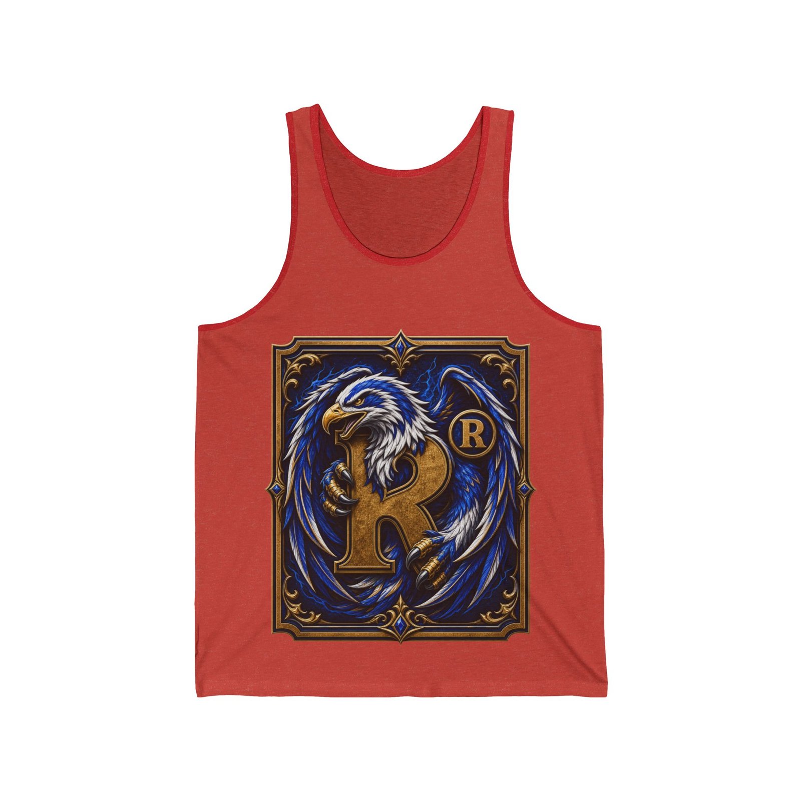 House of Eagle – Unisex Jersey Tank Top – Cool Wizarding School Style for Clever Minds - Image 14