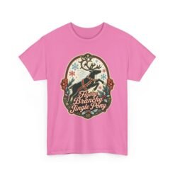 Flying Branchy Jingle Pony - Unisex T-Shirt – Reindeer Ridiculousness - Image 20