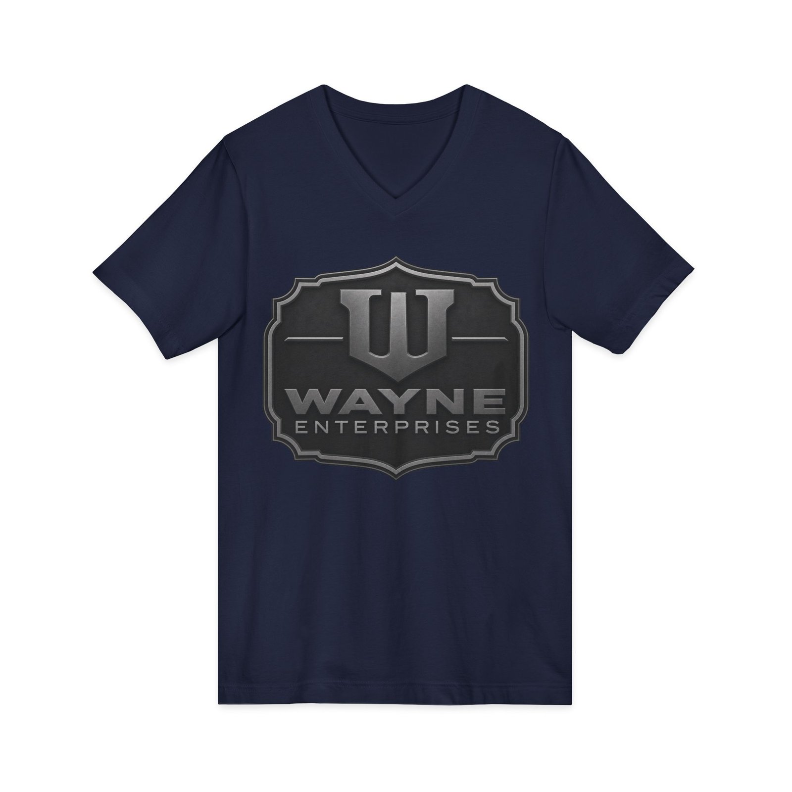 Wayne Enterprises – Unisex V-Neck T-Shirt – Executive Style from Gotham City - Image 8