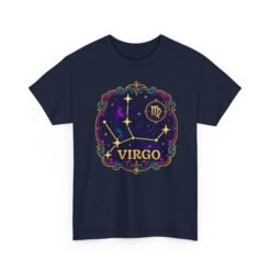 Virgo Constellation - Unisex T-Shirt – Celestial Precision - Image 26