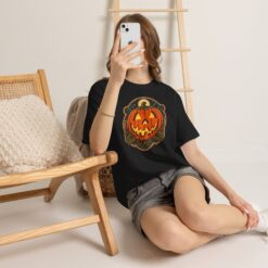 Jack O’ Lantern – Unisex T-Shirt – Light Up the Night - Image 11