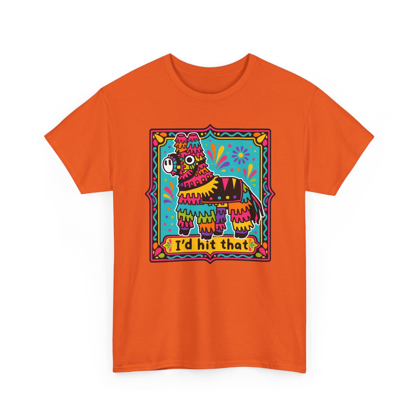 I’d Hit That – Unisex Funny Llama Piñata T-Shirt - Image 21