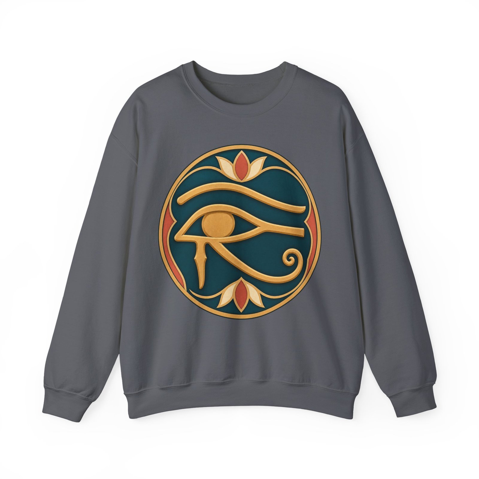 Eye of Horus - Unisex Sweatshirt – Ancient Egyptian Symbol, Modern Comfort - Image 18