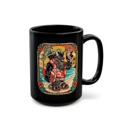 Krampus Island – Black 11oz or 15oz Mug – Naughty Never Looked So Chill - Image 9