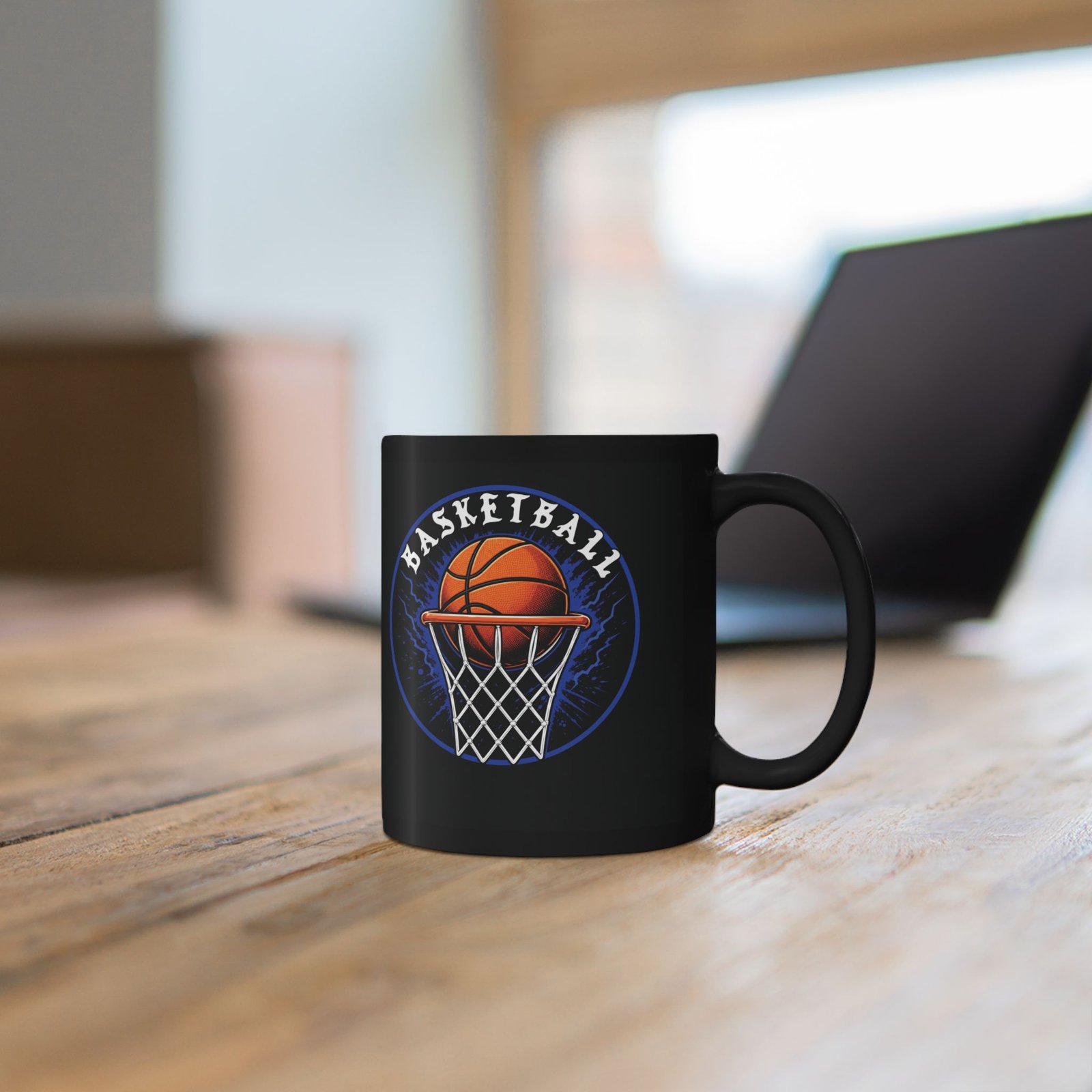 Basketball – Black Mug – Fuel for the Court - Image 4