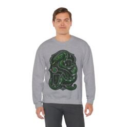 House of Snake – Unisex Sweatshirt – Cozy Wizarding School Ambition - Image 6