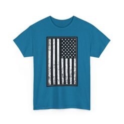 Distressed U.S. Flag – Unisex T-Shirt – Bold, Classic, American - Image 24