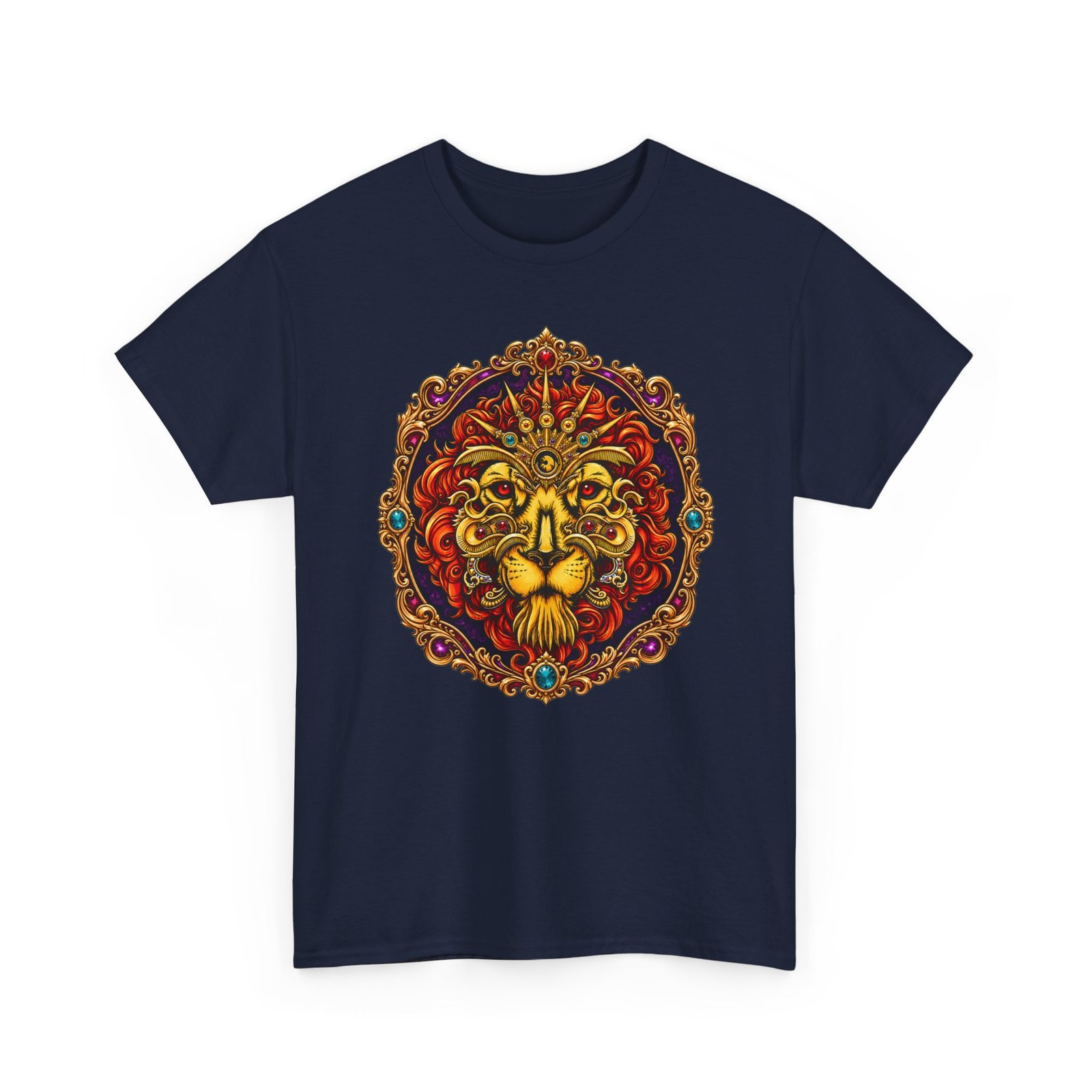 Lion Mask - Unisex T-Shirt – Wear the Spirit of the King - Image 28
