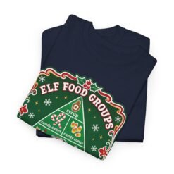 Alternative view of Elf Food Groups – Unisex T-Shirt – North Pole Nutrition Approved