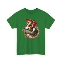 Napoleon Breaking Through - Unisex T-Shirt – History, Classical Art and Horse - Image 20