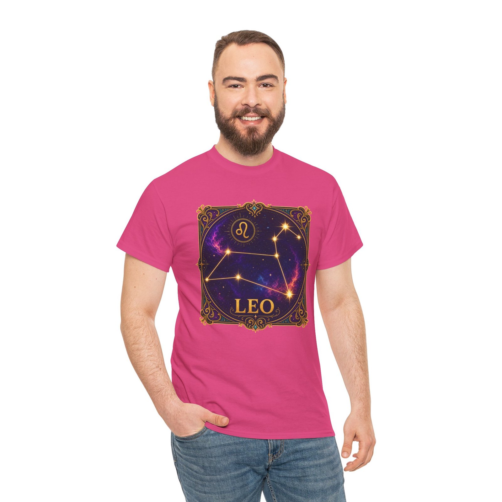 Leo Constellation - Unisex T-Shirt – Born to Shine - Image 7