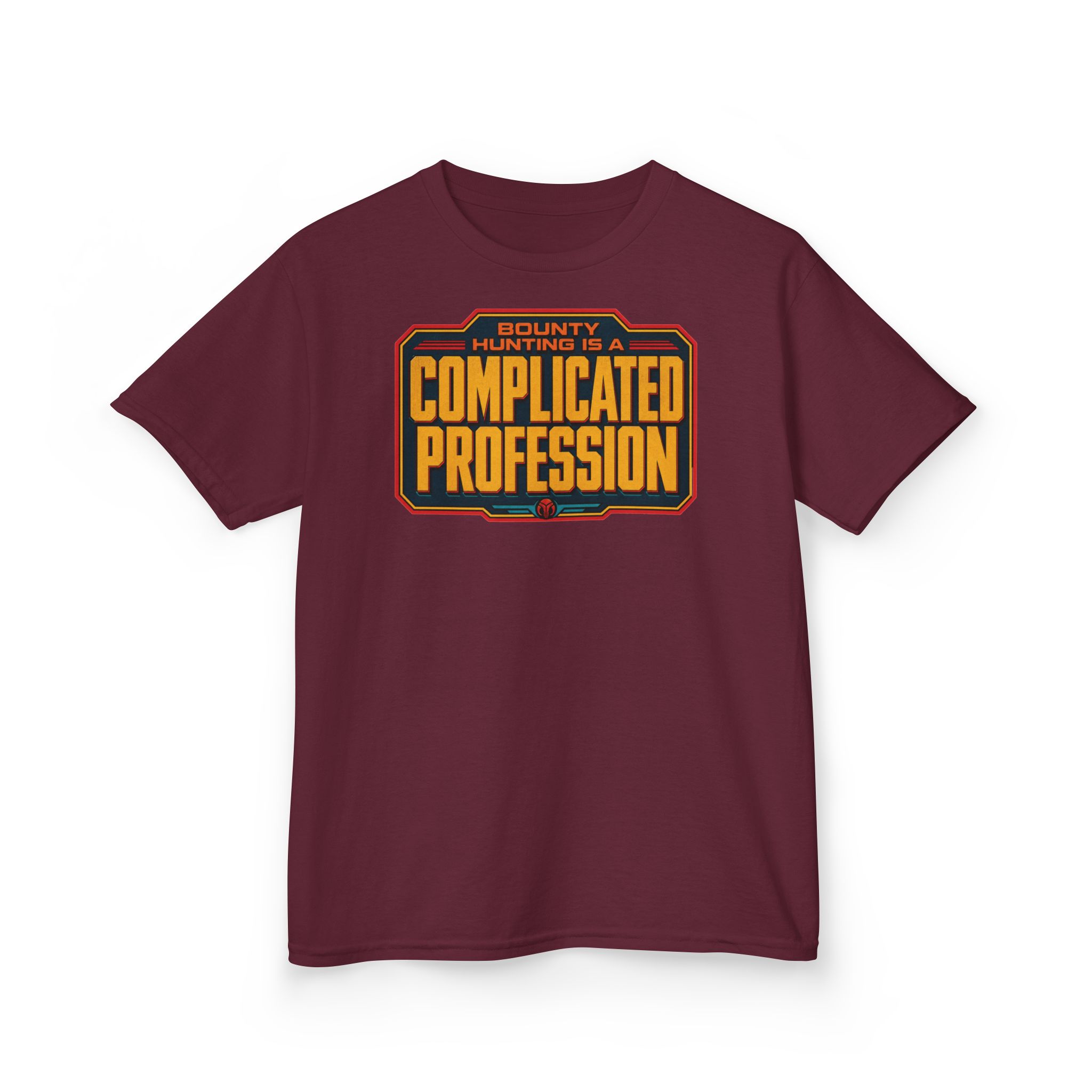 Bounty Hunting Is a Complicated Profession – Kids T-Shirt – Little Hunter, Big Mission - Image 4