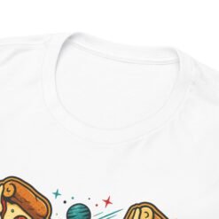 Pie Fighter - Unisex T-Shirt – Funny Pizza Space Fighter and Sci-Fi - Image 13
