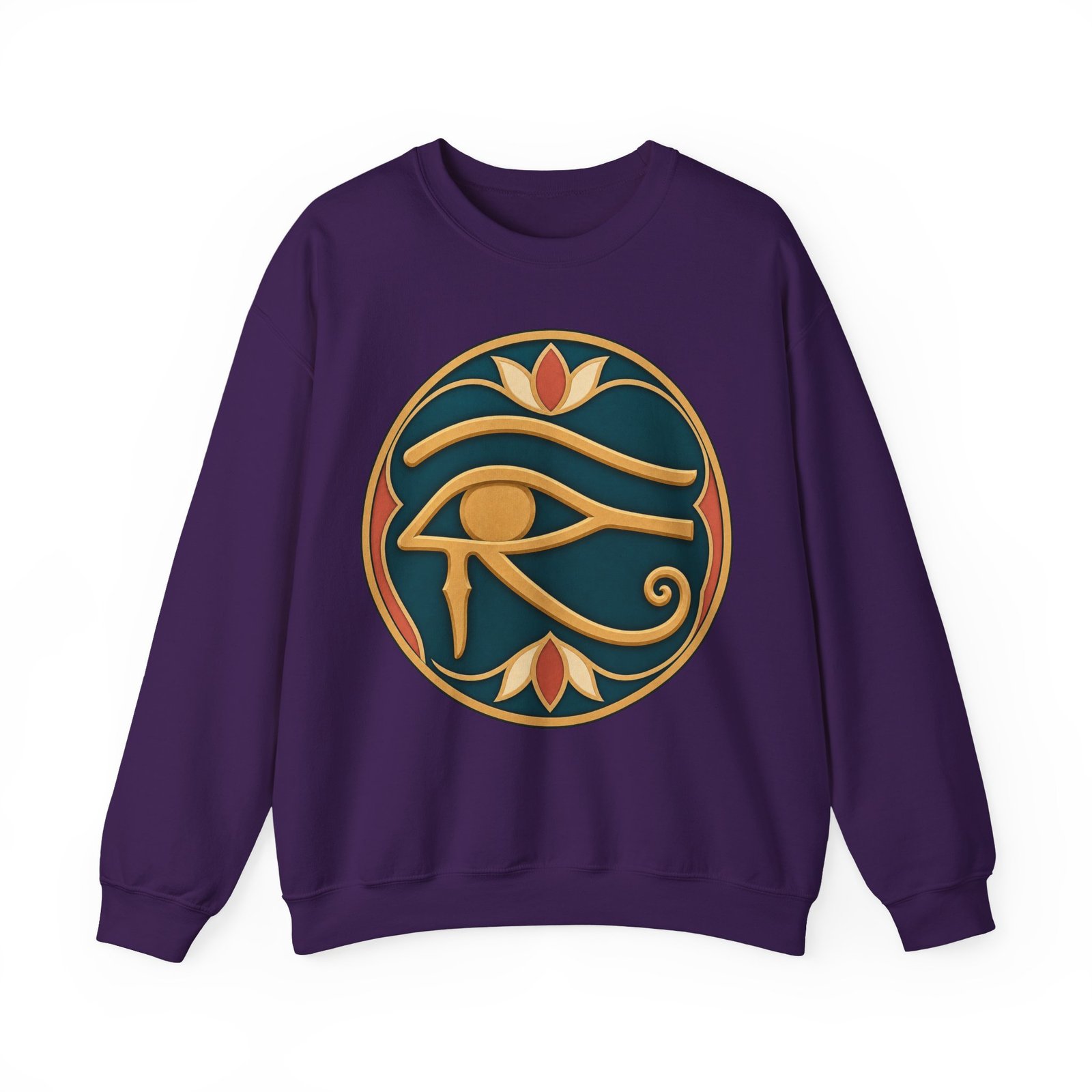 Eye of Horus - Unisex Sweatshirt – Ancient Egyptian Symbol, Modern Comfort - Image 19
