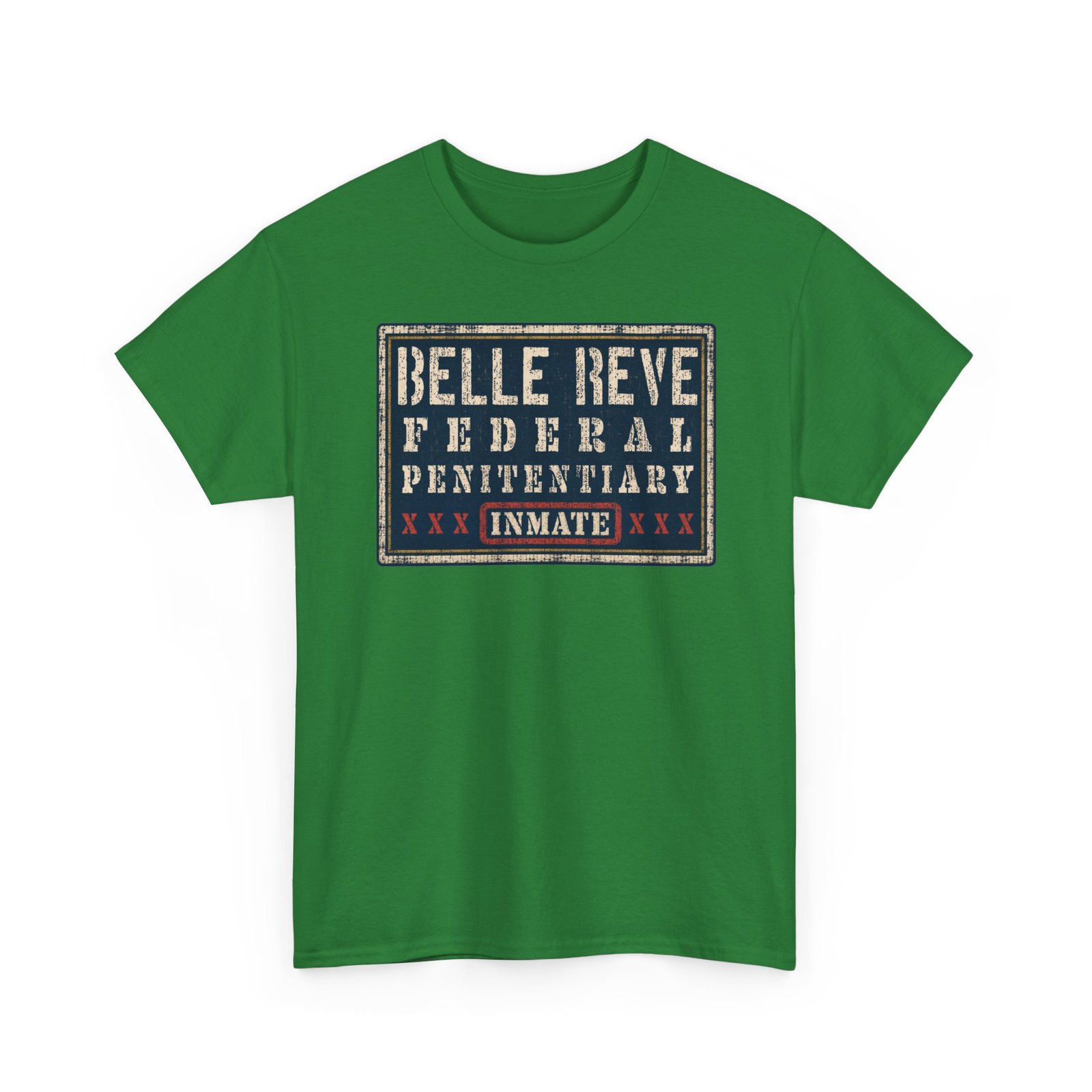 Belle Reve Federal Penitentiary Inmate – Unisex T-Shirt – Villainous Vibes - Image 22