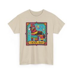 I’d Hit That – Unisex Funny Llama Piñata T-Shirt - Image 19