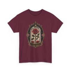 Enchanted Rose - Unisex T-Shirt – Timeless Beauty, Captured in Glass - Image 24