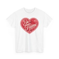 Je T'aime Heart Unisex T-Shirt