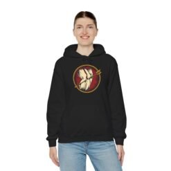 Arrow to the Knee – Unisex Hoodie – I Used to Be an Adventurer - Image 4