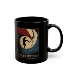 Alternative view of The Ministry of Silly Walks | Mug | 11 oz | M0nty Python | Comedy | James Bond
