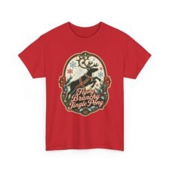 Flying Branchy Jingle Pony - Unisex T-Shirt – Reindeer Ridiculousness - Image 21