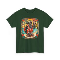 Krampus Island – Unisex T-Shirt – Naughty List, Meet Paradise - Image 13