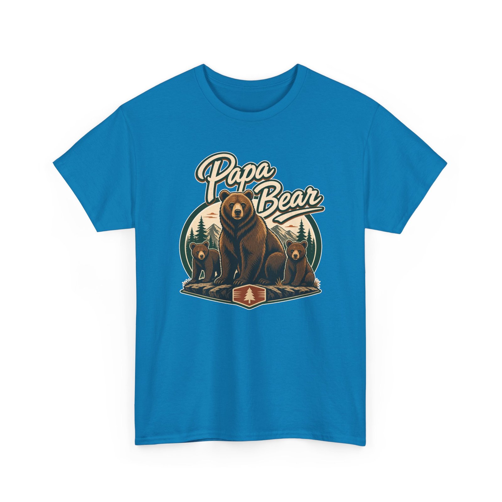 Papa Bear – Unisex T-Shirt – Proud Protector of the Den - Image 20
