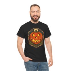 Jack O’ Lantern – Unisex T-Shirt – Light Up the Night - Image 4