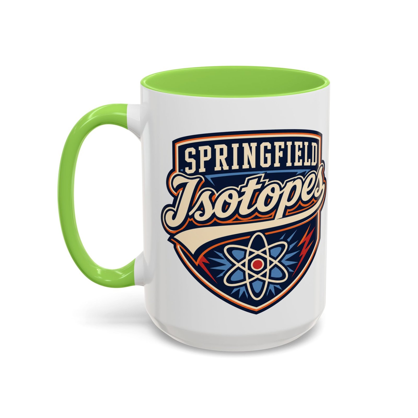 Springfield Isotopes – Color Accent Mug – Springfield’s Favorite Baseball Team - Image 36