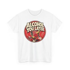 Alcohol You Later – Unisex T-Shirt – Sorry, I Can’t Talk Right Now - Image 10