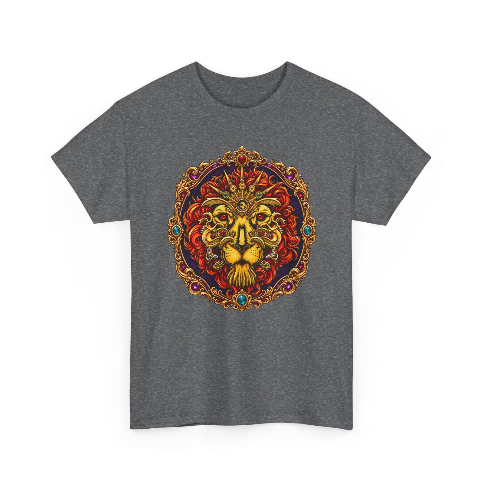 Lion Mask - Unisex T-Shirt – Wear the Spirit of the King - Image 22