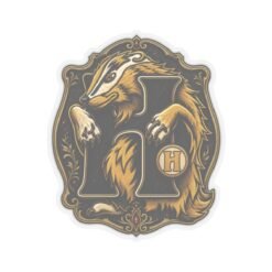 House of Badger – Indoor Sticker – Wizarding School Loyalty That Sticks - Image 4
