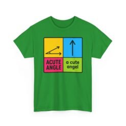 Acute Angle / A Cute Angel – Unisex T-Shirt – Geometry Has Never Been This Adorable - Image 13