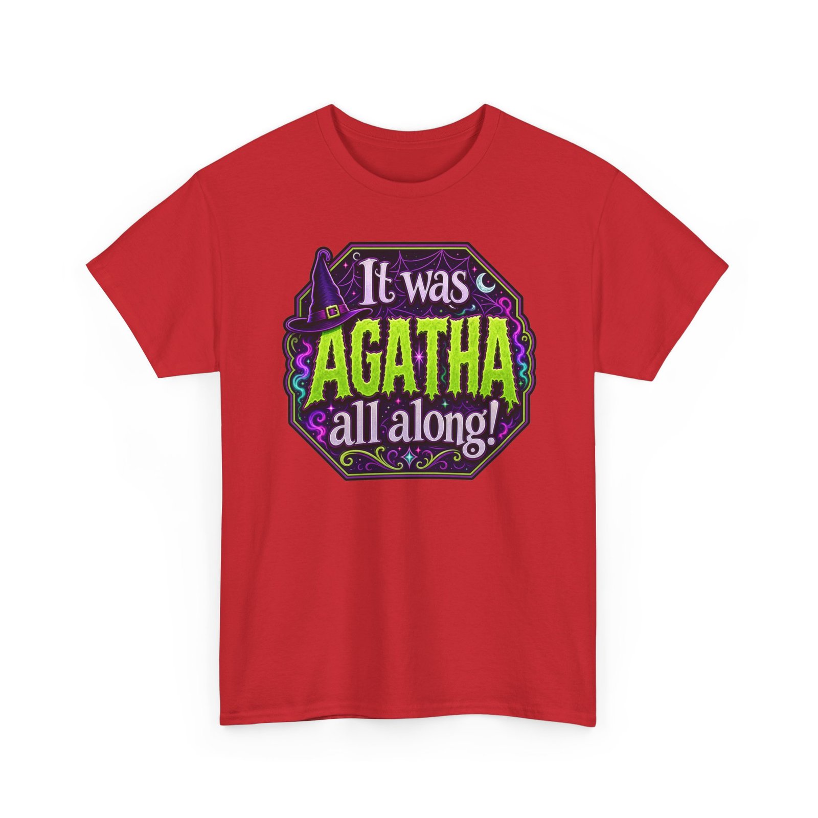 It Was Agatha All Along – Unisex T-Shirt – The Ultimate Witchy Plot Twist - Image 23