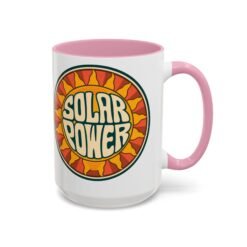 Solar Power – Color Accent Mug – Renewable Morning Energy - Image 41