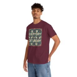 Everyday Is Caturday – Unisex T-Shirt – Feline Festive Vibes - Image 8