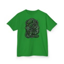 House of Snake – Kids T-Shirt – Young Wizards with Clever Plans - Image 11