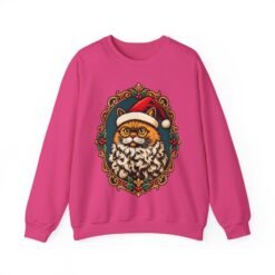 Santa Claws – Unisex Sweatshirt – Meowy and Bright - Image 14