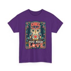Owl You Need Is Love – Unisex T-Shirt – A Hoot of a Love Story - Image 16