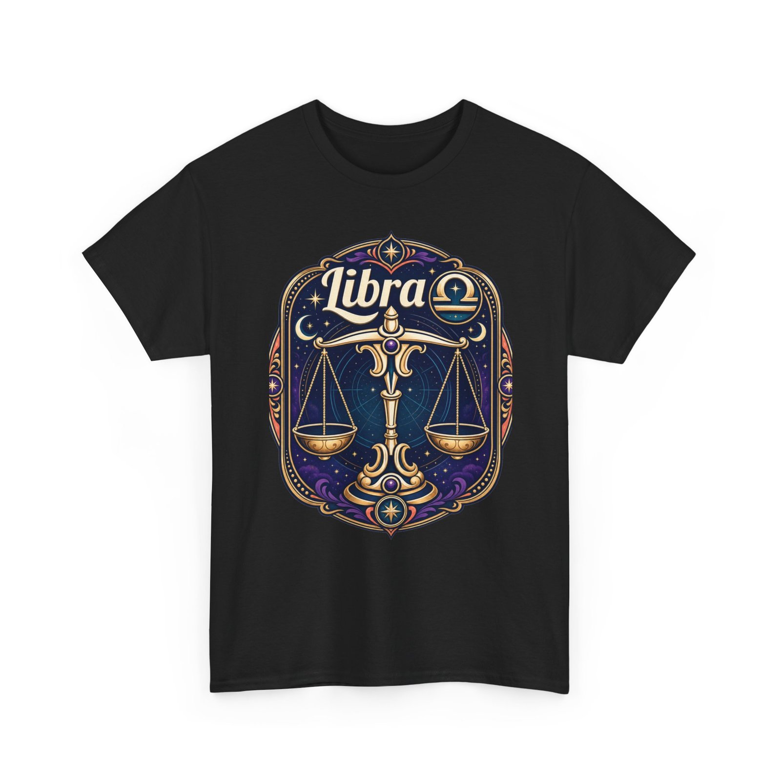Libra Zodiac - Unisex T-Shirt – Scales, Astrology and Air Sign - Image 10