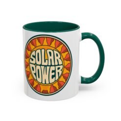 Solar Power – Color Accent Mug – Renewable Morning Energy - Image 9