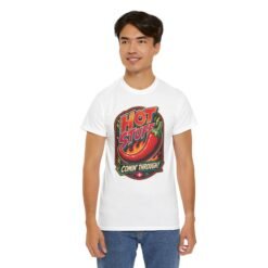 Hot Stuff Comin' Through! - Unisex T-Shirt – Spicy, Bold, and Ready to Roll - Image 16