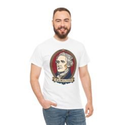Alternative view of Alexander Hamilton – Unisex T-Shirt – Founding Father, Revolutionary Thinker