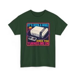It’s Been a While Since You Turned Me On – Unisex T-Shirt – Retro Gamer Humor - Image 21