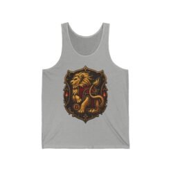 House of Lion – Unisex Jersey Tank Top – Cool Wizarding School Style for Brave Hearts - Image 7