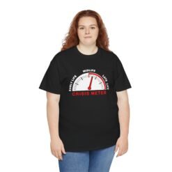 Midlife Crisis Meter – Unisex T-Shirt – Approaching the Red Zone - Image 10